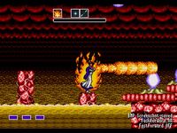 une photo d'Ã©cran de Mystic Defender sur Sega Megadrive